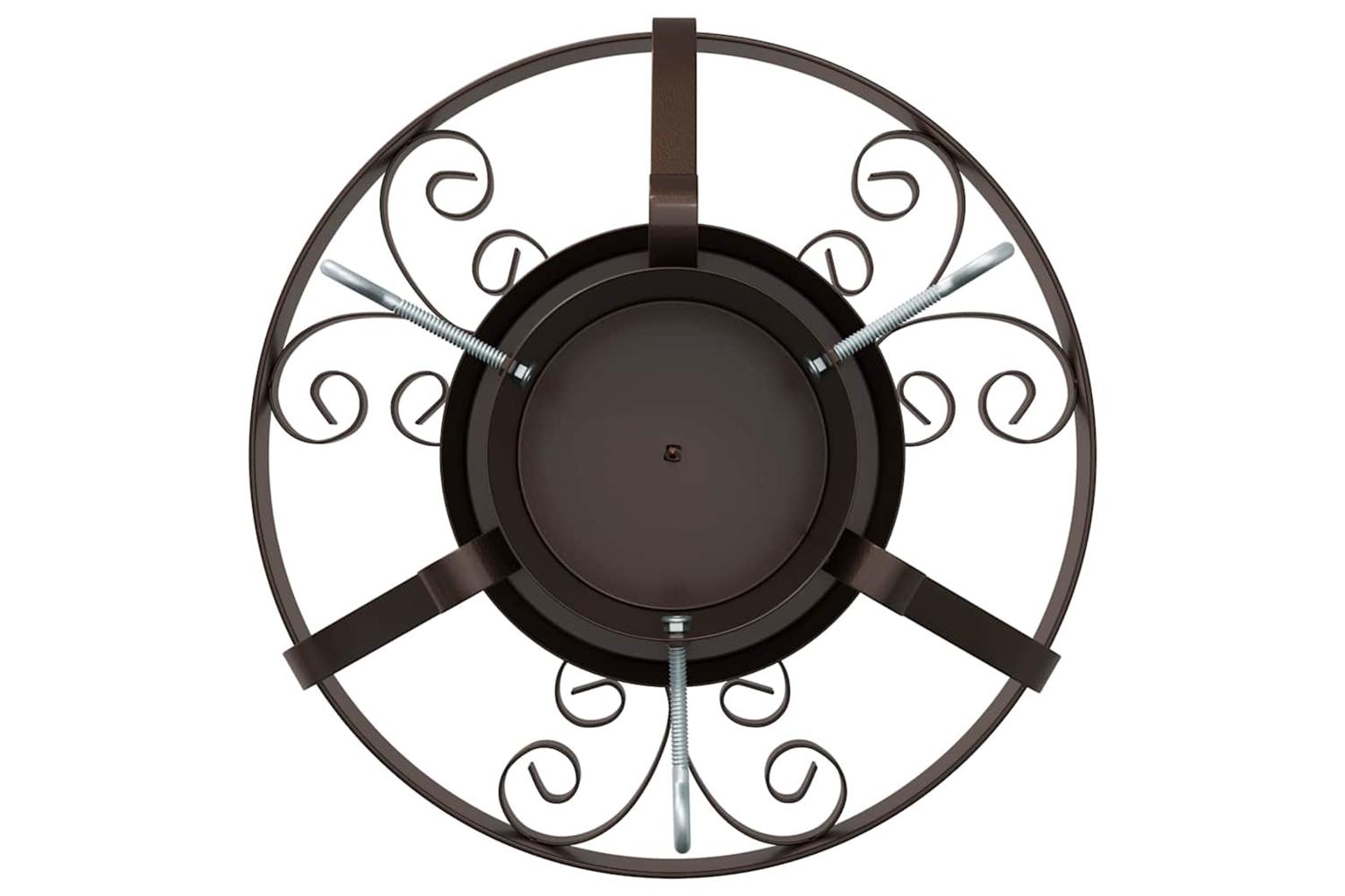 Vidaxl Christmas Tree Stand Antique Copper 40 X 40 X 205 Cm Steel-7