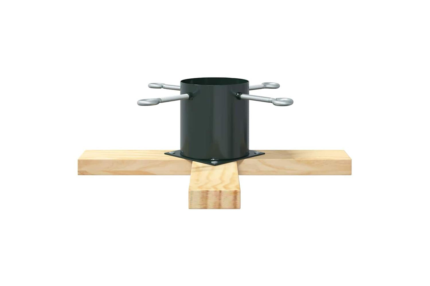 Vidaxl Christmas Tree Stand 173 Green 50 X 50 X 16 Cm Solid Pine Wood-5