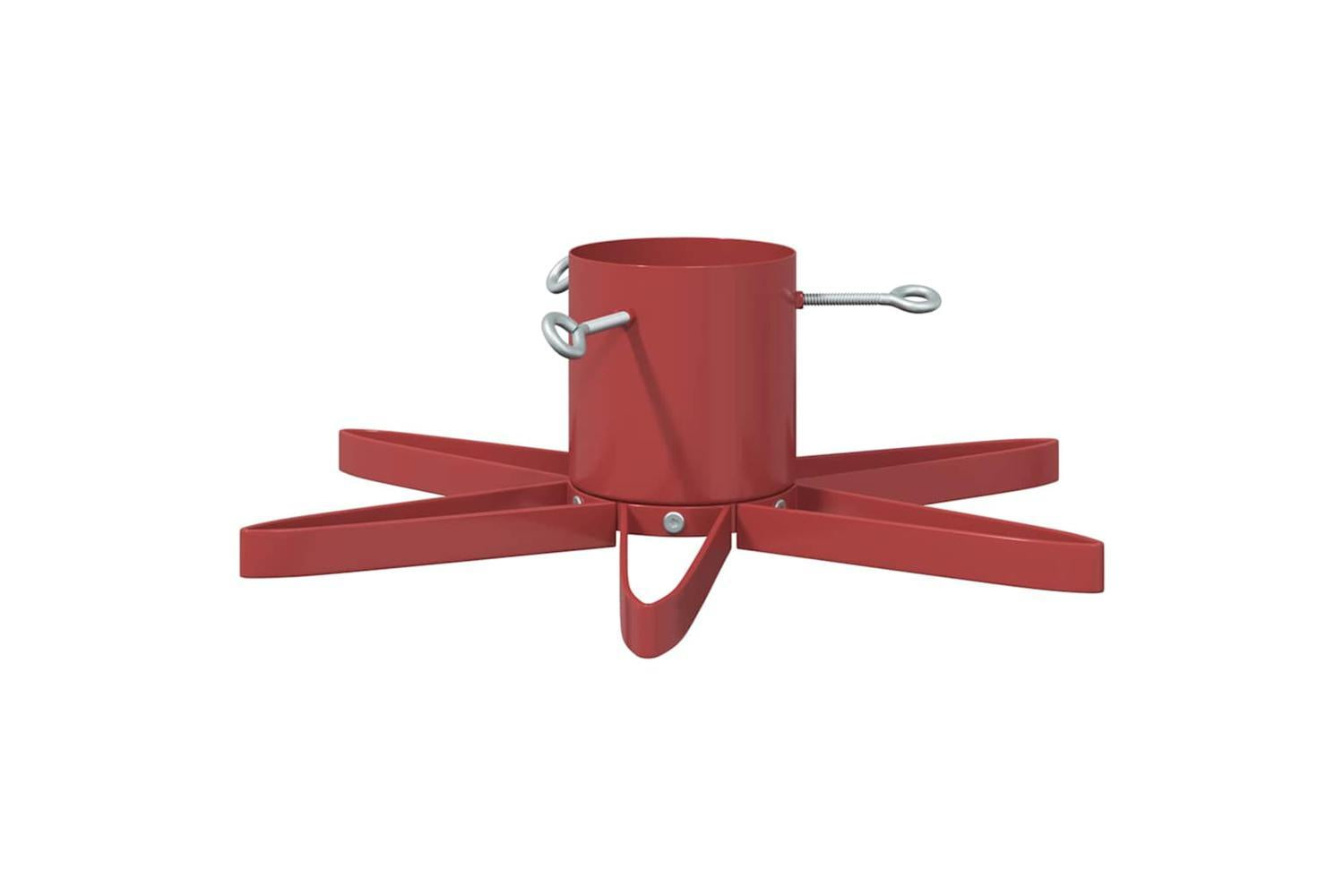 Vidaxl Christmas Tree Stand 173 Red 49 X 49 X 155 Cm Steel-6