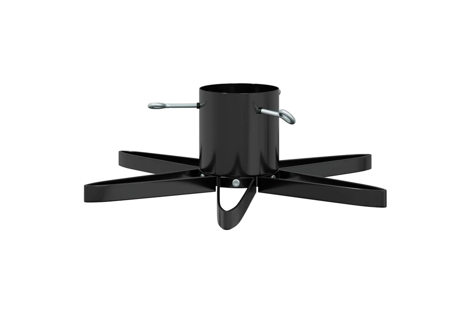 Vidaxl Christmas Tree Stand 173 Black 49 X 49 X 155 Cm Steel-2