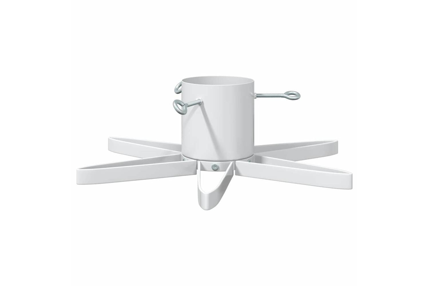 Vidaxl Christmas Tree Stand 173 White 49 X 49 X 155 Cm Steel-6