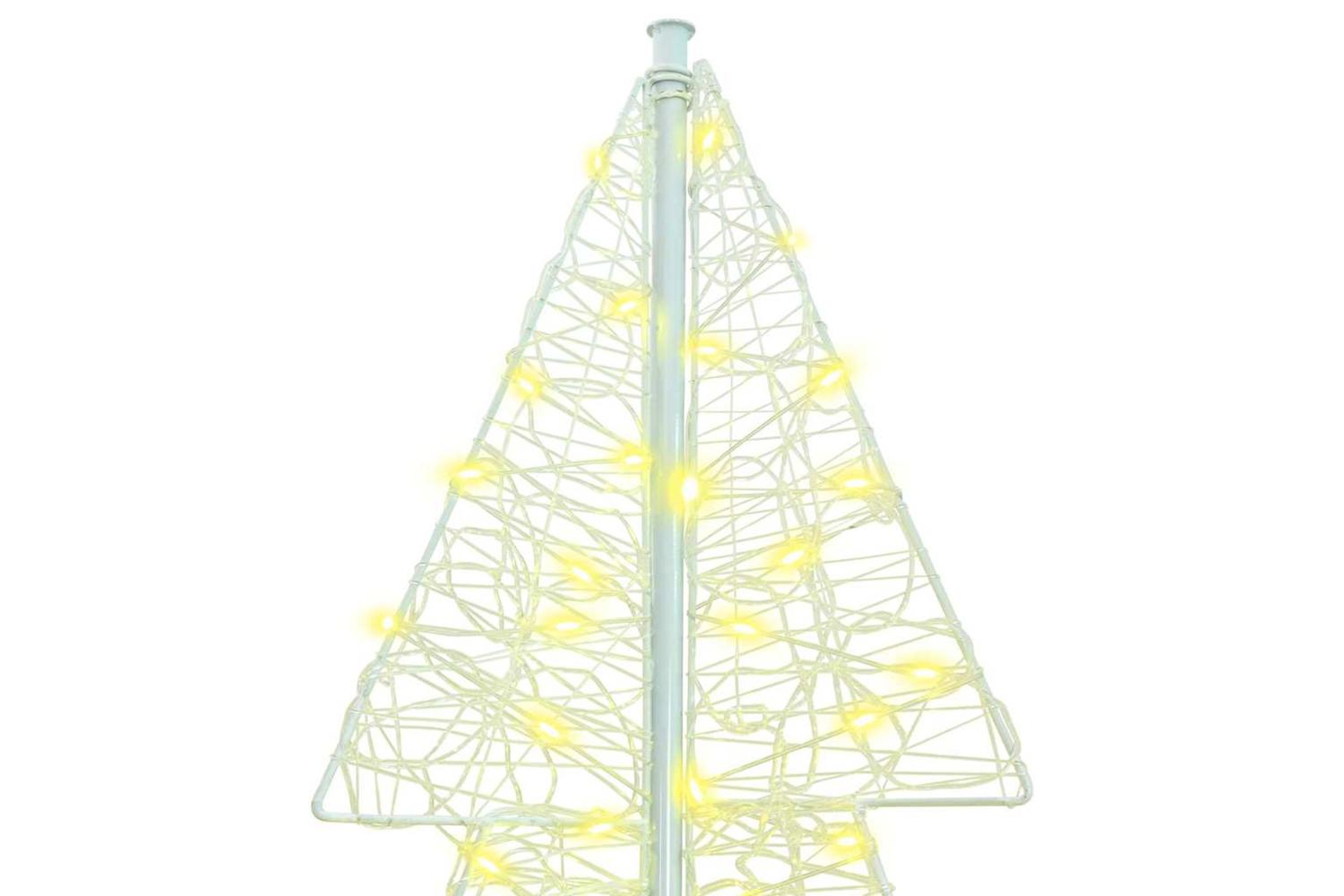 Vidaxl Christmas Tree With 240 Leds Warm White 180 Cm Acrylic-4