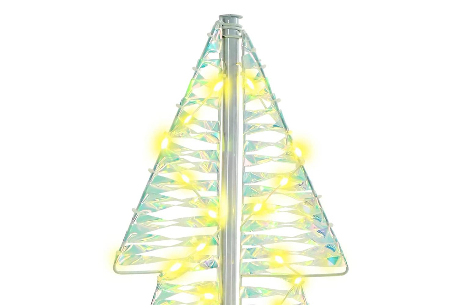 Vidaxl Christmas Tree With 100 Leds Warm White 120 Cm Pet-4