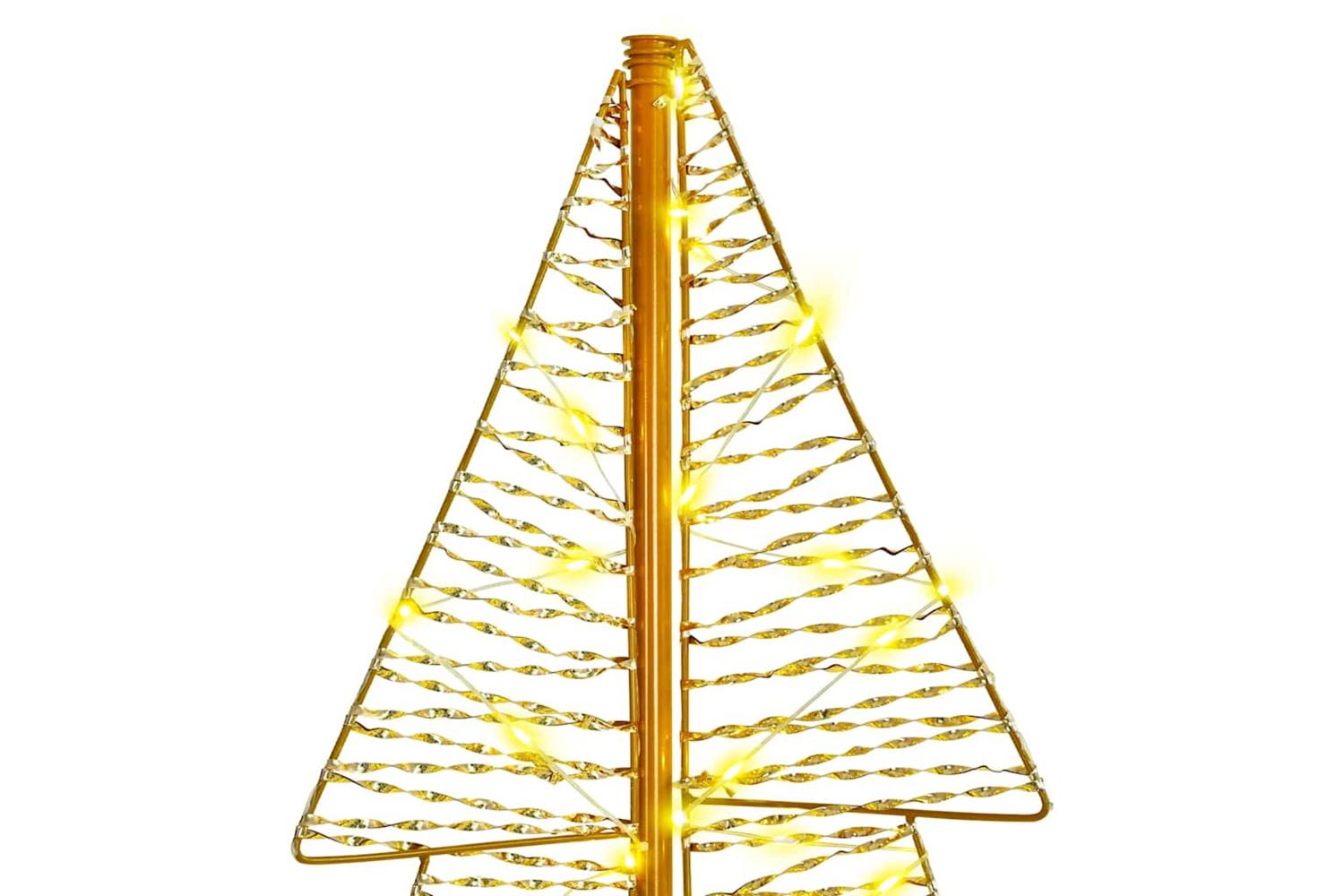 Vidaxl Christmas Tree With 160 Leds Warm White 150 Cm Pet-4
