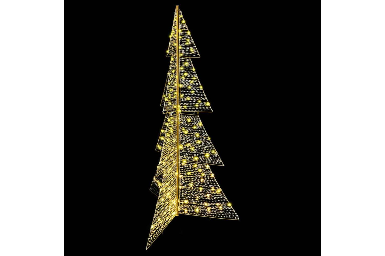 Vidaxl Christmas Tree With 240 Leds Warm White 180 Cm Pet-3