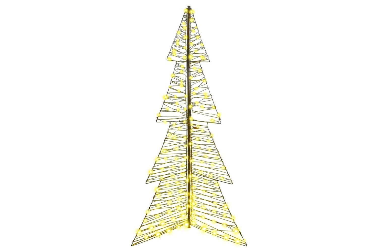 Vidaxl Christmas Tree With 240 Leds Warm White 180 Cm Rattan-2