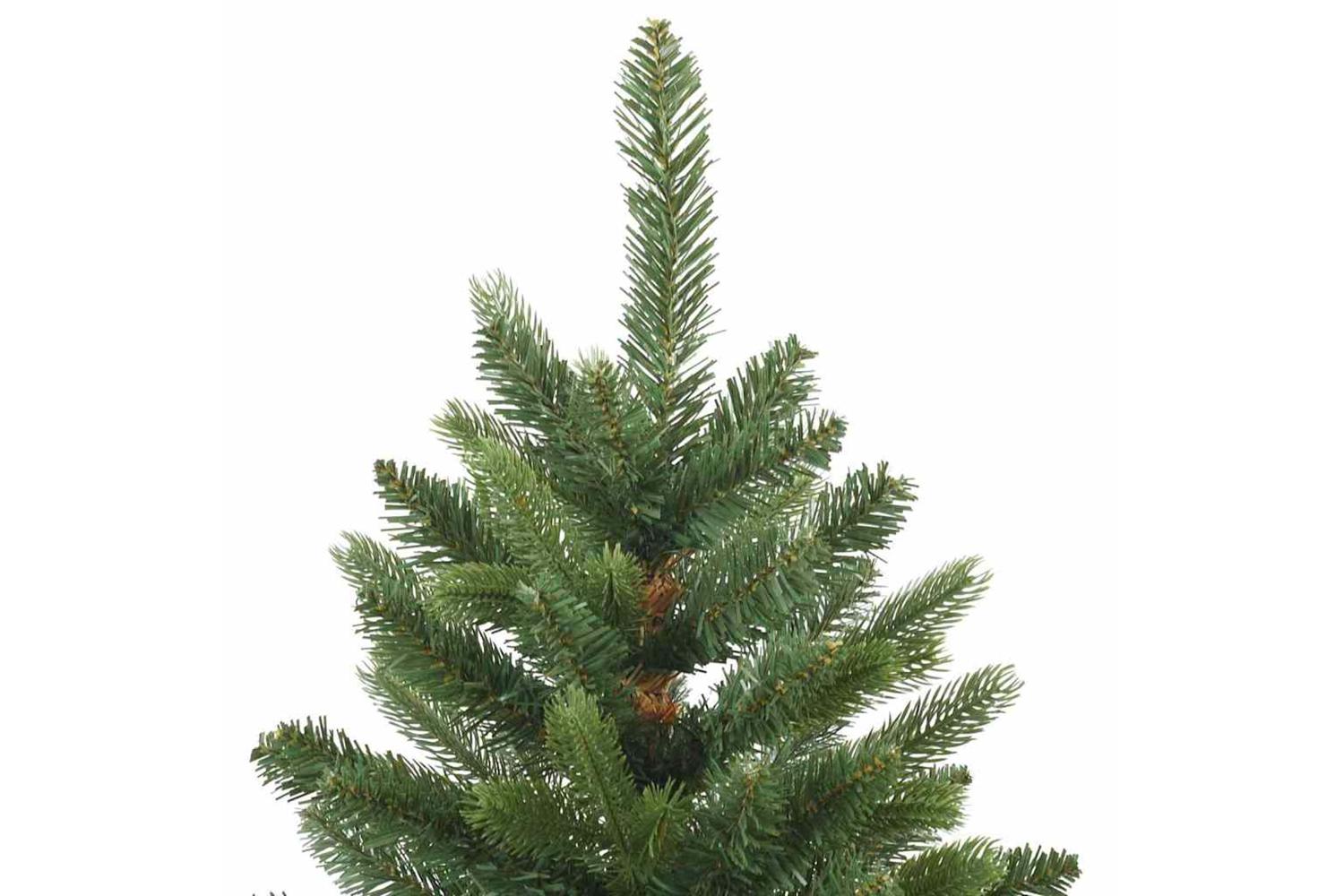 Vidaxl Artificial Hinged Christmas Tree Green 150 Cm Pvc Pe And Steel-4