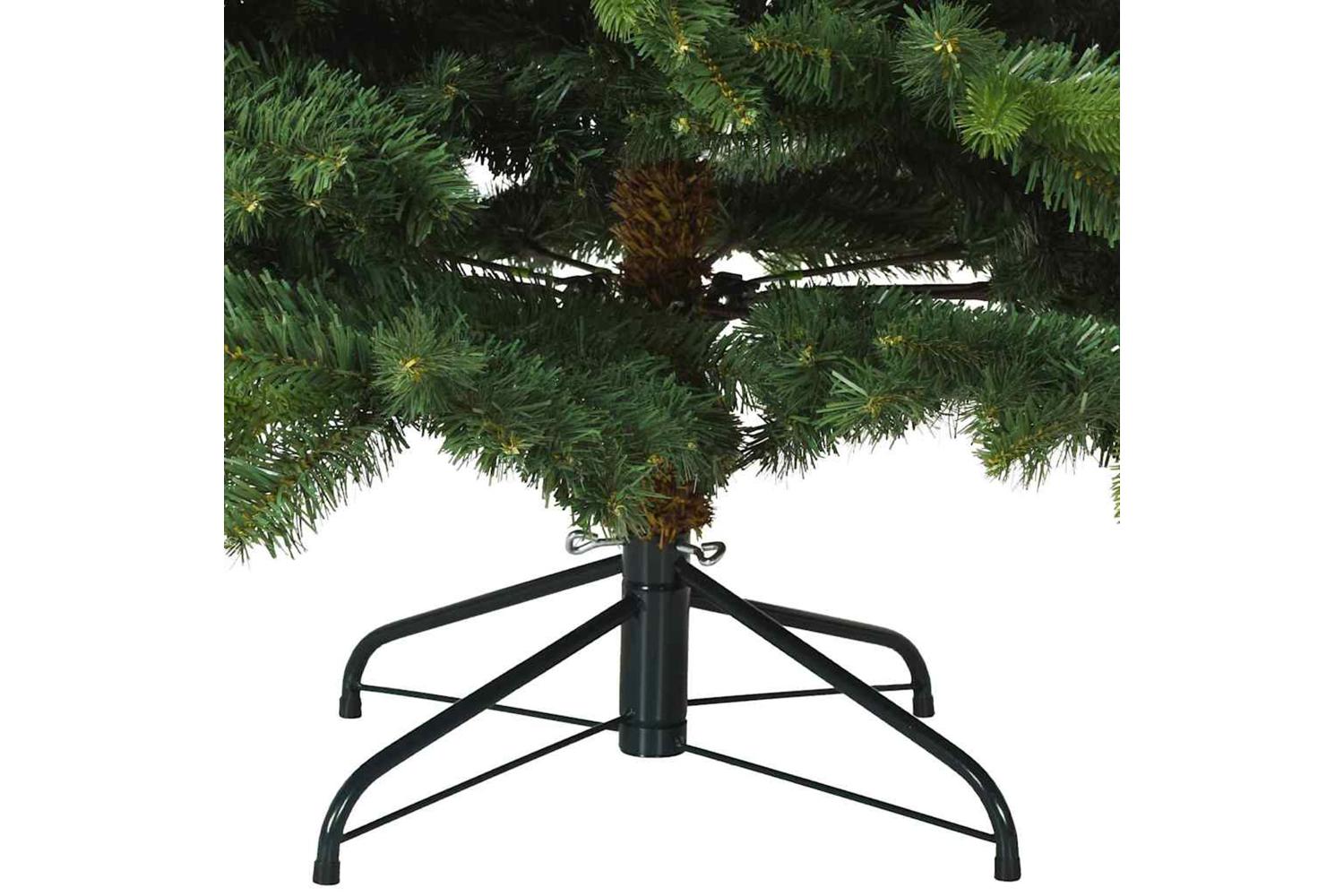Vidaxl Artificial Hinged Christmas Tree Green 180 Cm Pvc Pe And Steel-6