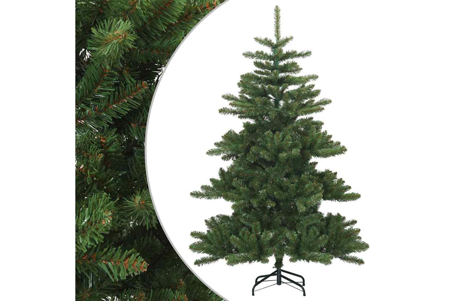 Vidaxl Artificial Hinged Christmas Tree Green 150 Cm Pvc Steel-2