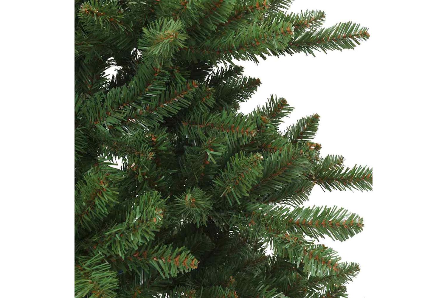 Vidaxl Artificial Hinged Christmas Tree Green 150 Cm Pvc Steel-5