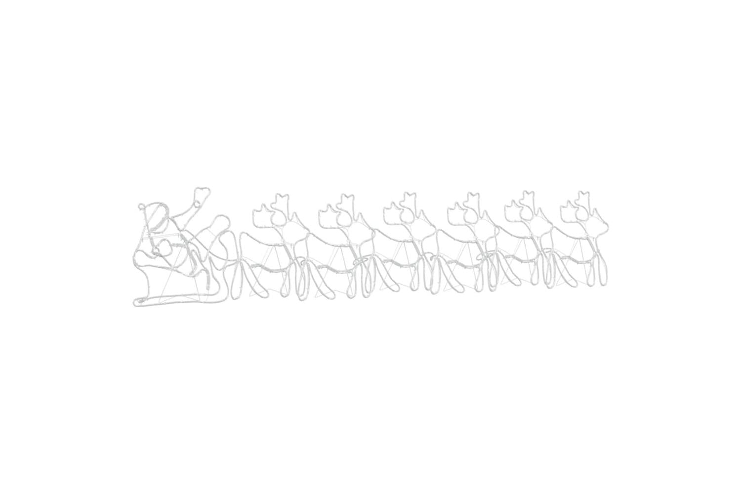 Vidaxl Led Christmas Decoration Multicolour 69 X 79 Cm Pvc-4