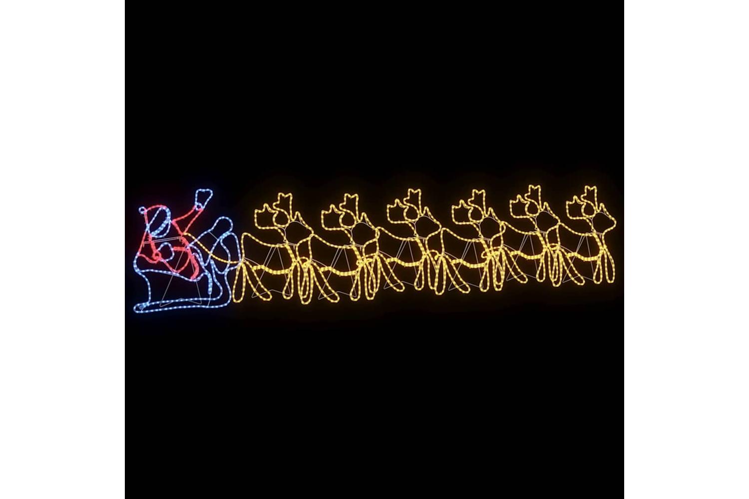 Vidaxl Led Christmas Decoration Multicolour 69 X 79 Cm Pvc-5