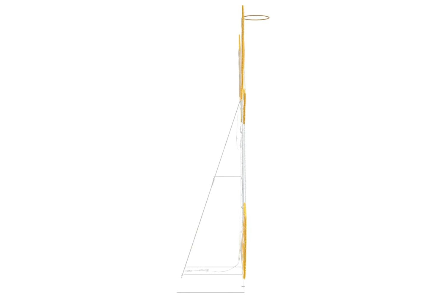 Vidaxl Lighted Angle Warm White 116 X 29 X 1585 Cm Polyester-7