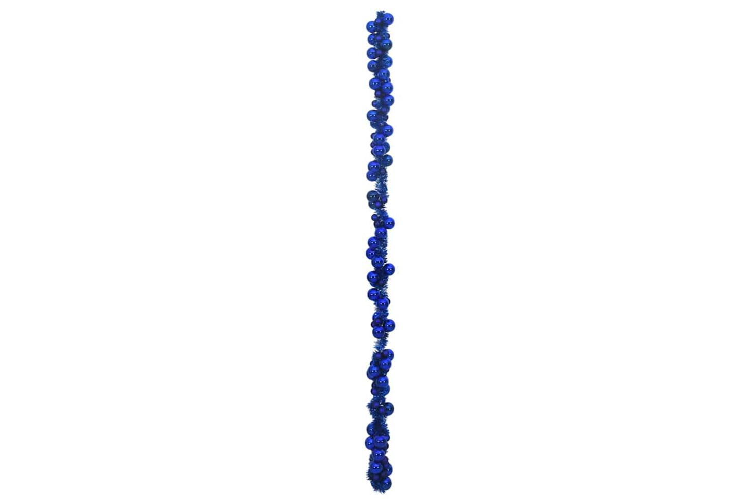 Vidaxl Christmas Ball Garland Blue 186 Cm Polystyrene-4