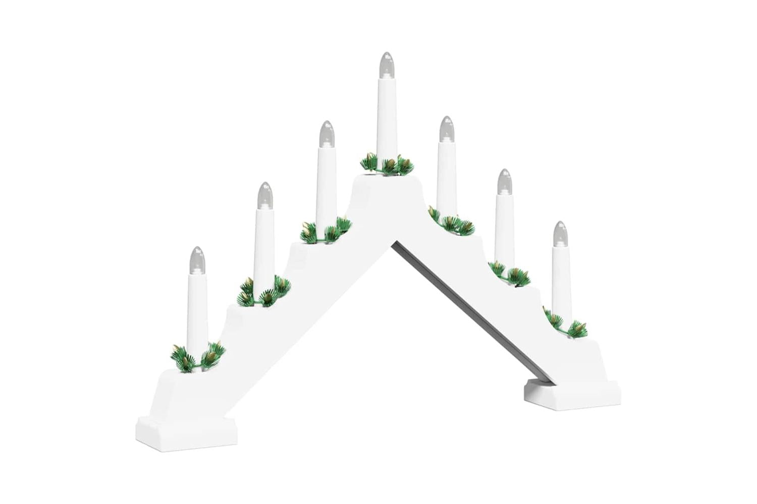 Vidaxl Christmas Candle Bridge 3 Pcs White 395 X 5 X 29 Cm-6