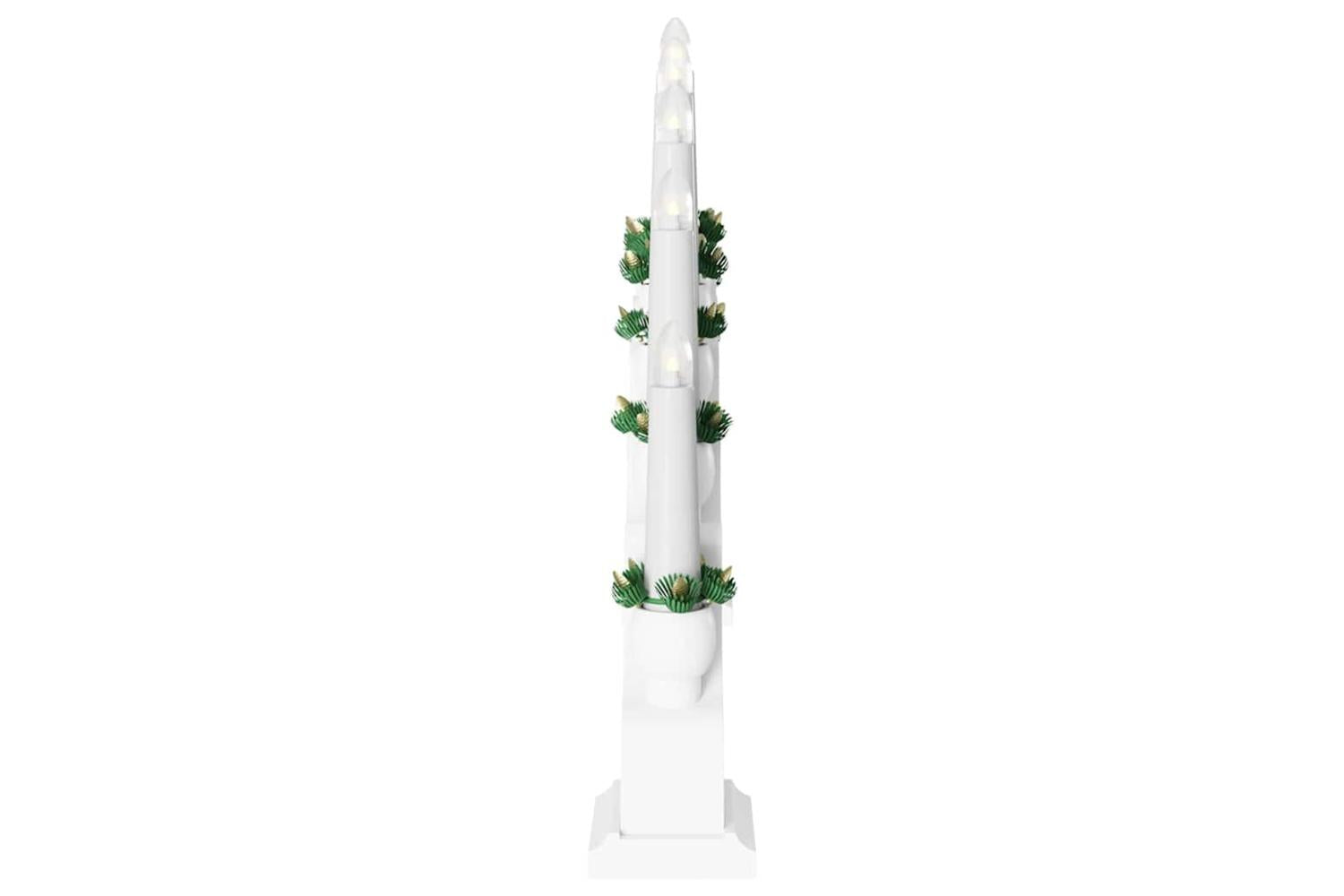 Vidaxl Christmas Candle Arch With 10 Led Candles White 47 X 5 X 29 Cm-7