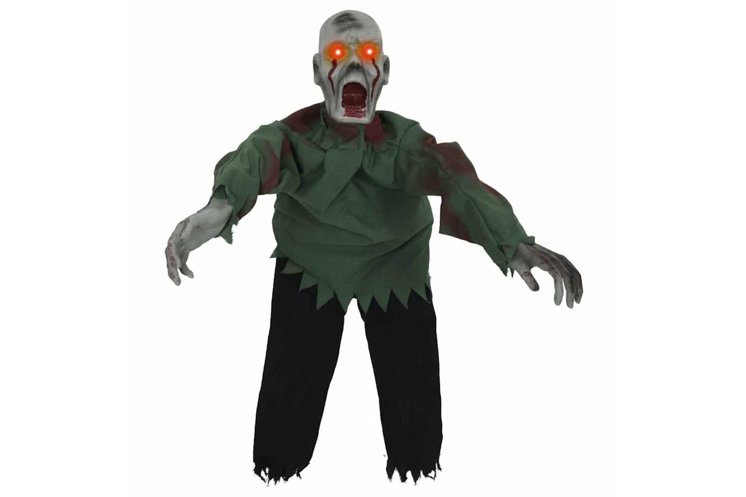 Vidaxl Halloween Crawling Zombie Green 112 X 255 X 215 Cm Polyester-4