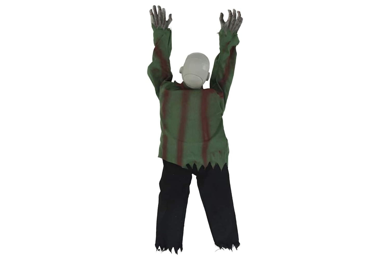 Vidaxl Halloween Crawling Zombie Green 112 X 255 X 215 Cm Polyester-5