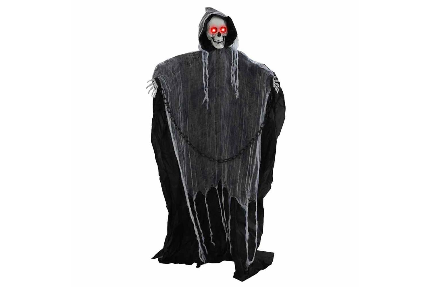 Vidaxl Halloween Grim Reaper Black 60 X 60 X 155 Cm Polyester-2