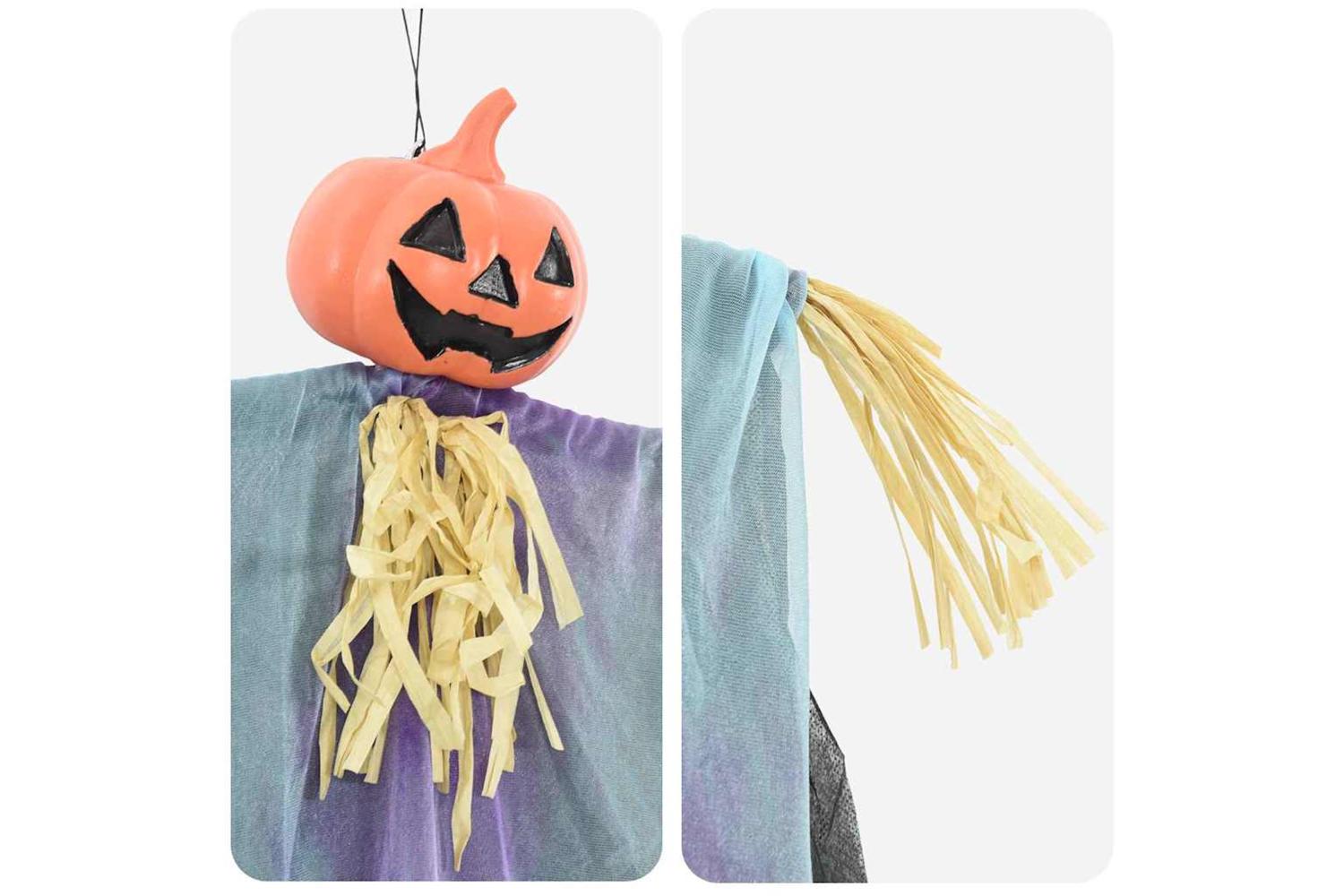 Vidaxl Halloween Hanging Ghost 3 Pcs Multicolour 61 X 97 Cm Polyester-8