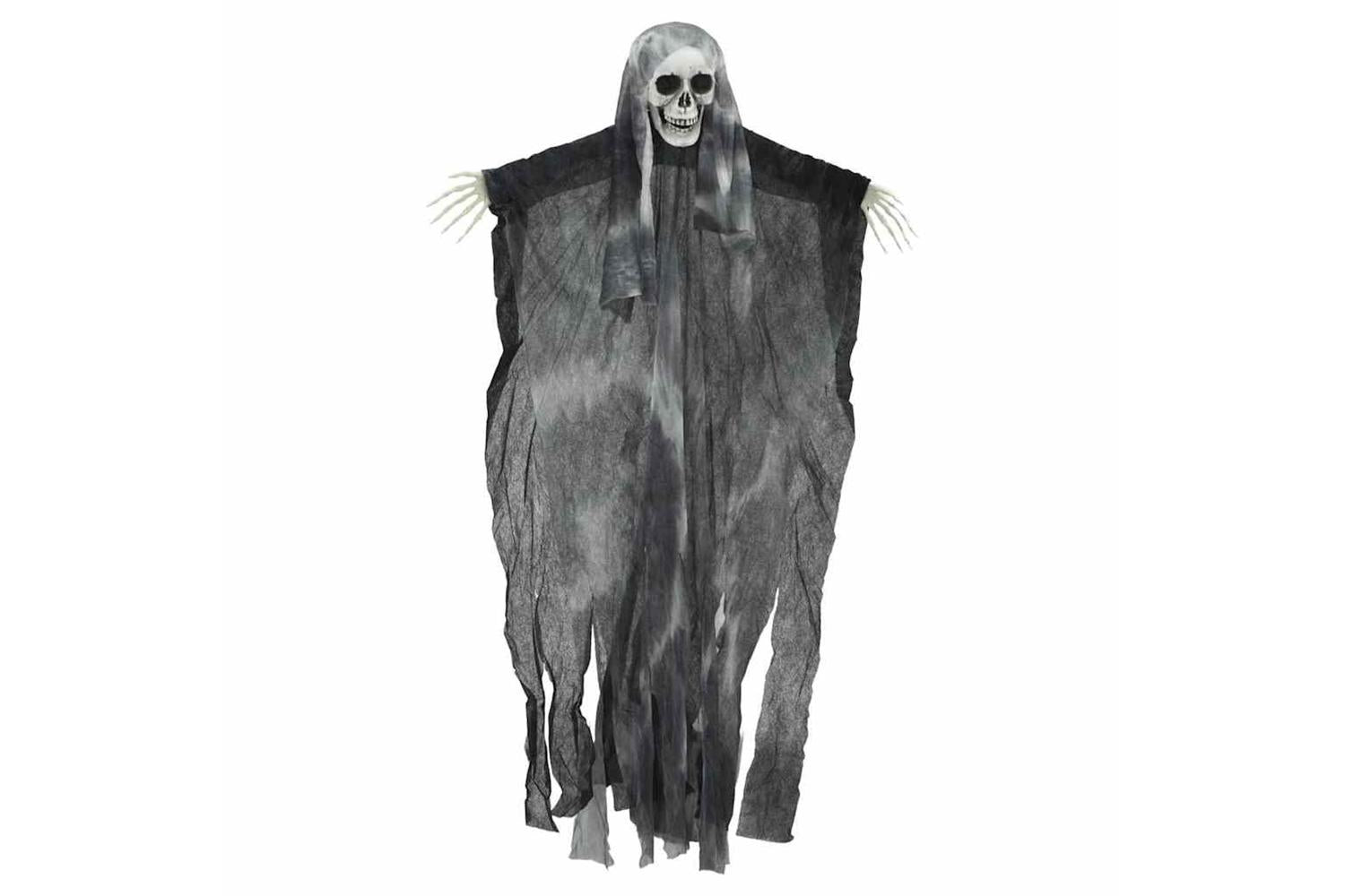 Vidaxl Halloween Hanging Ghost 3 Pcs Black 66 X 110 Cm Polyester-5