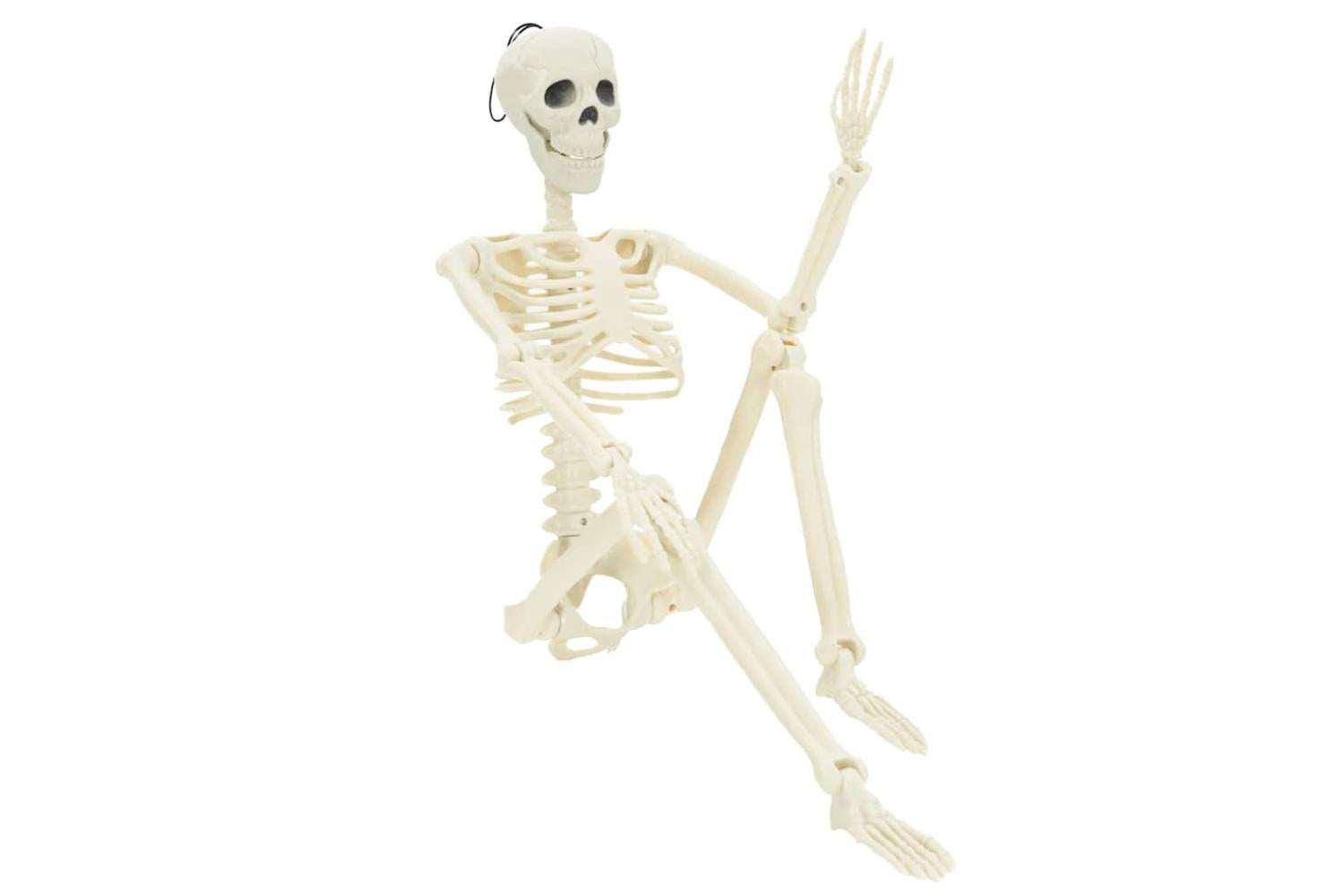 Vidaxl Halloween Skeleton 2 Pcs White 85 Cm Pvc