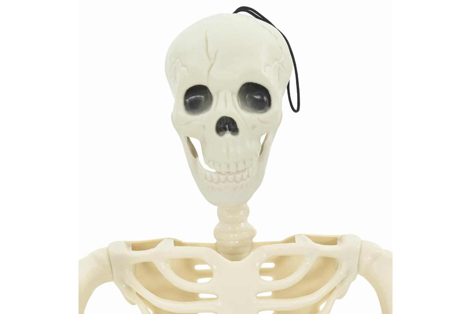 Vidaxl Halloween Skeleton 2 Pcs White 85 Cm Pvc-6