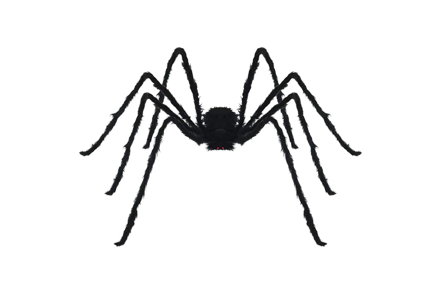 Vidaxl Halloween Spider Decoration 3 Pcs Black 200 Cm Polyester-6