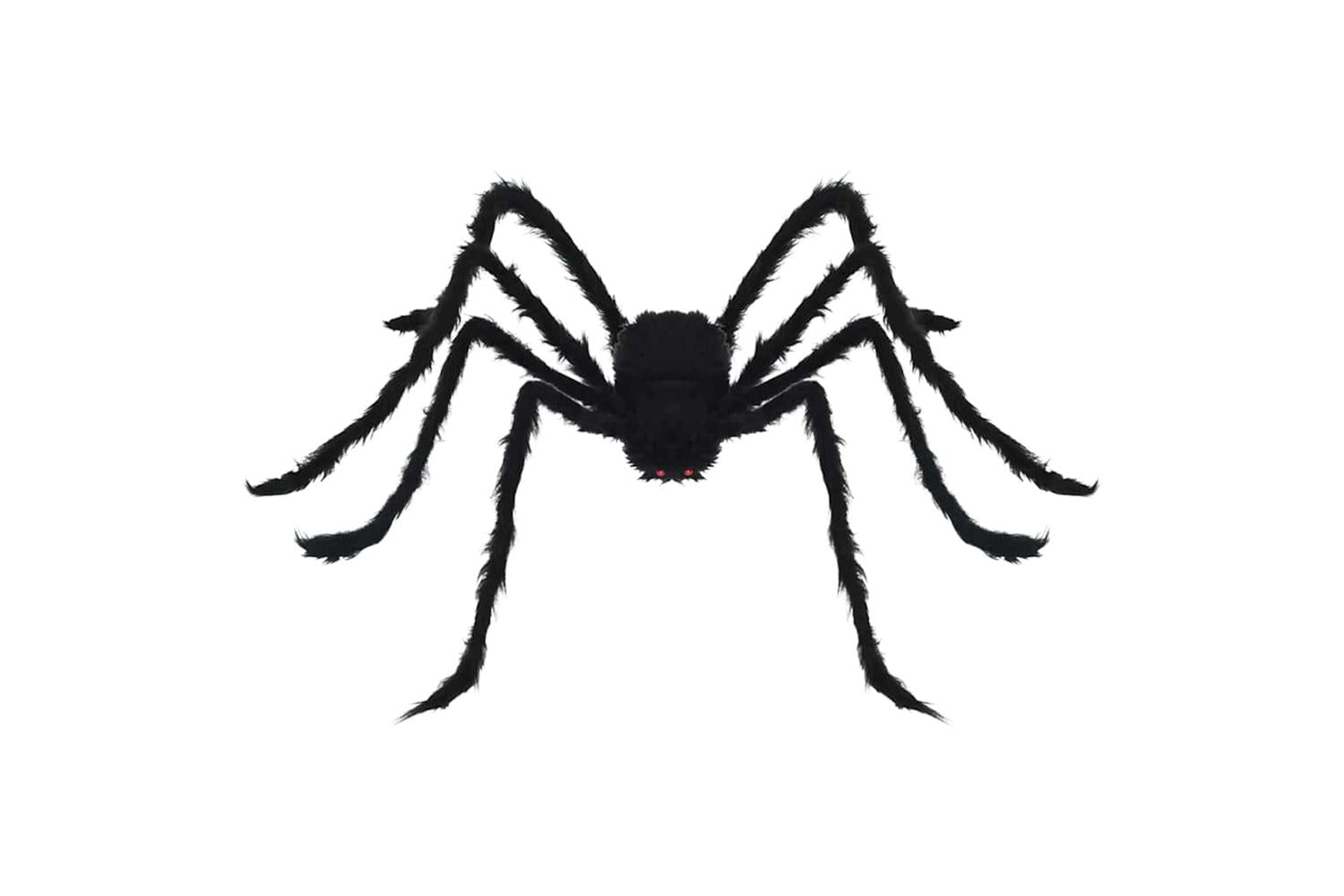 Vidaxl Halloween Spider Decoration 3 Pcs Black 150 Cm Polyester-6