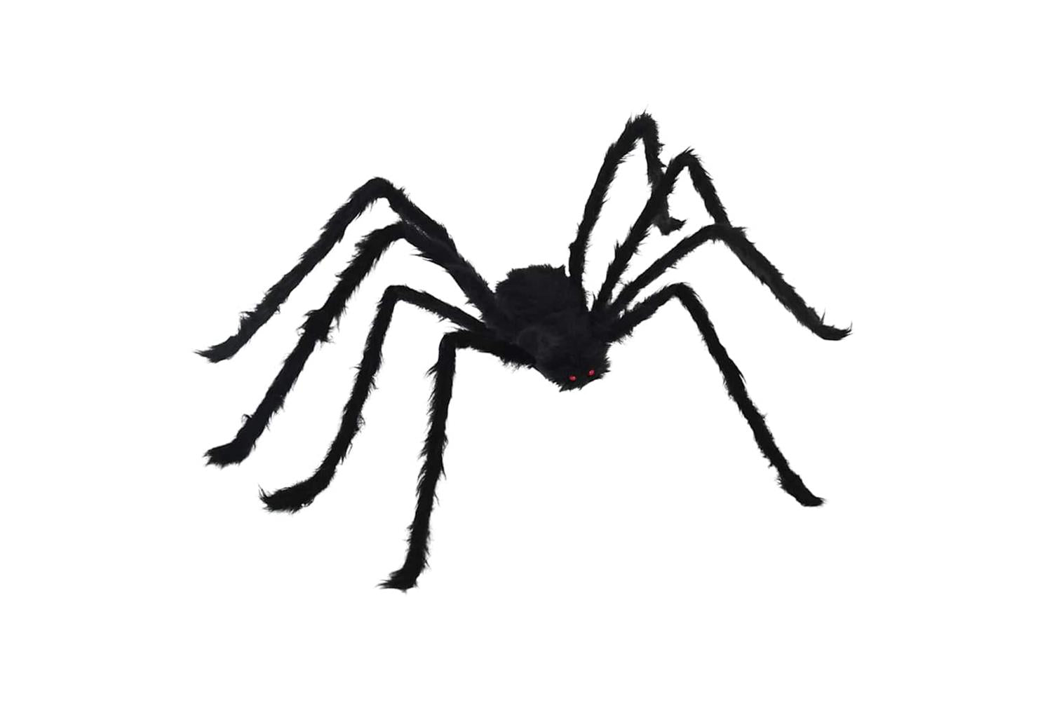 Vidaxl Halloween Spider Decoration With Webs 4 Pcs Black White 150 Cm-4