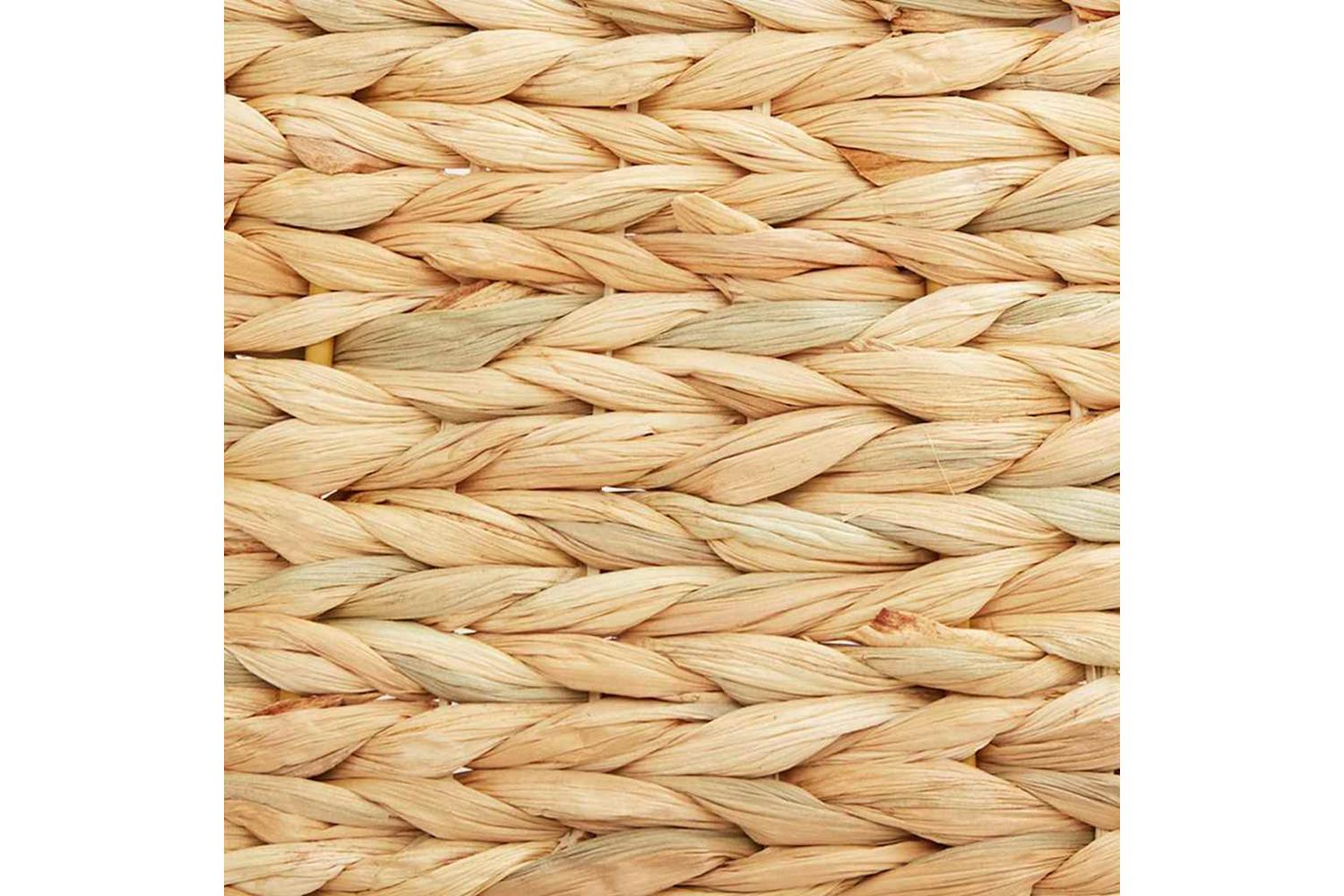 Vidaxl Christmas Tree Collar Brown 90 X 90 X 28 Cm Water Hyacinth-5