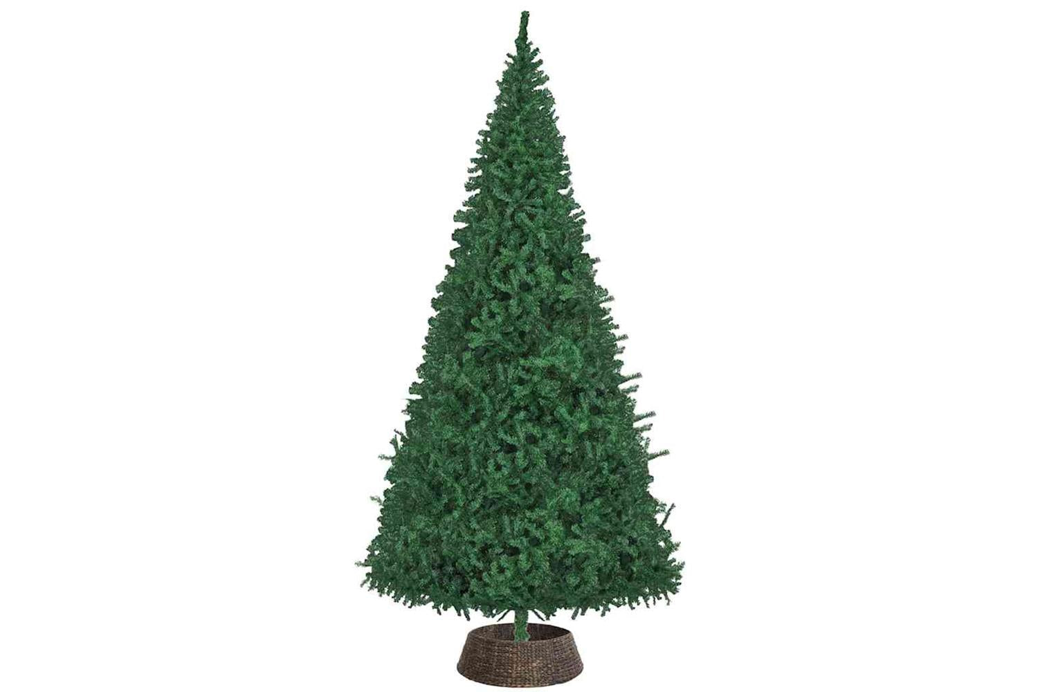 Vidaxl Christmas Tree Collar Black 90 X 90 X 28 Cm Water Hyacinth-3