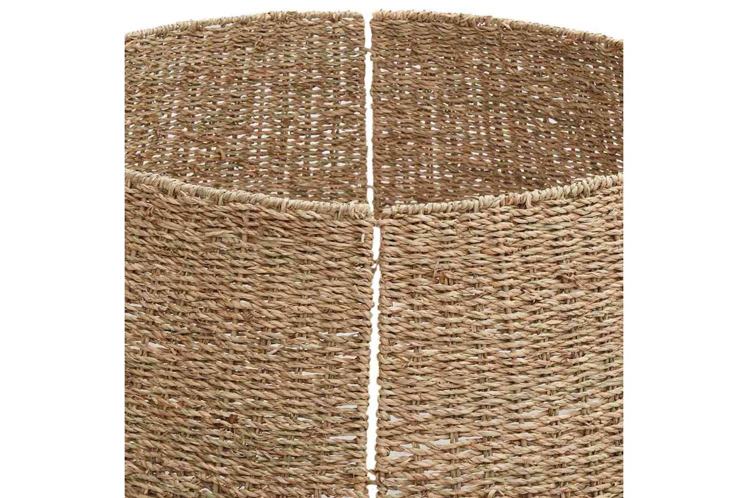 Vidaxl Christmas Tree Collar Brown 105 X 105 X 28 Cm Seagrass-6