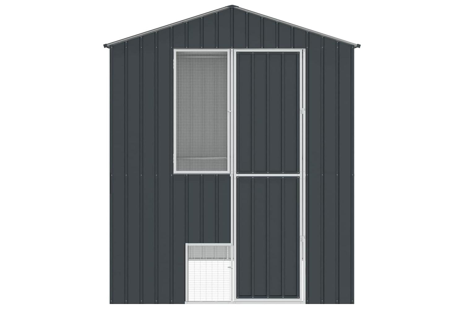Bird Cage Anthracite 215 X 210 X 247 Cm Galvanised Steel-7