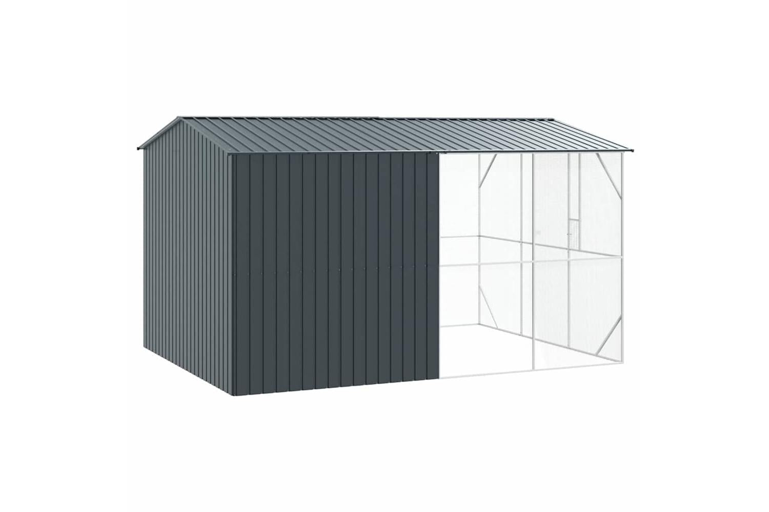Bird Cage Anthracite 430 X 310 X 247 Cm Galvanised Steel-5
