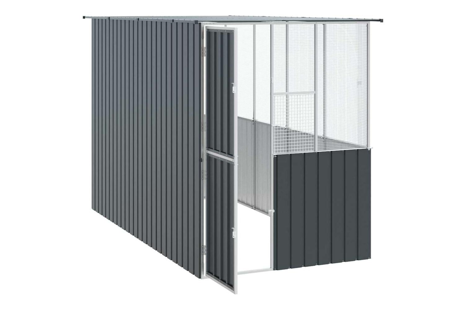 Bird Cage Anthracite 315 X 167 X 200 Cm Galvanised Steel-5