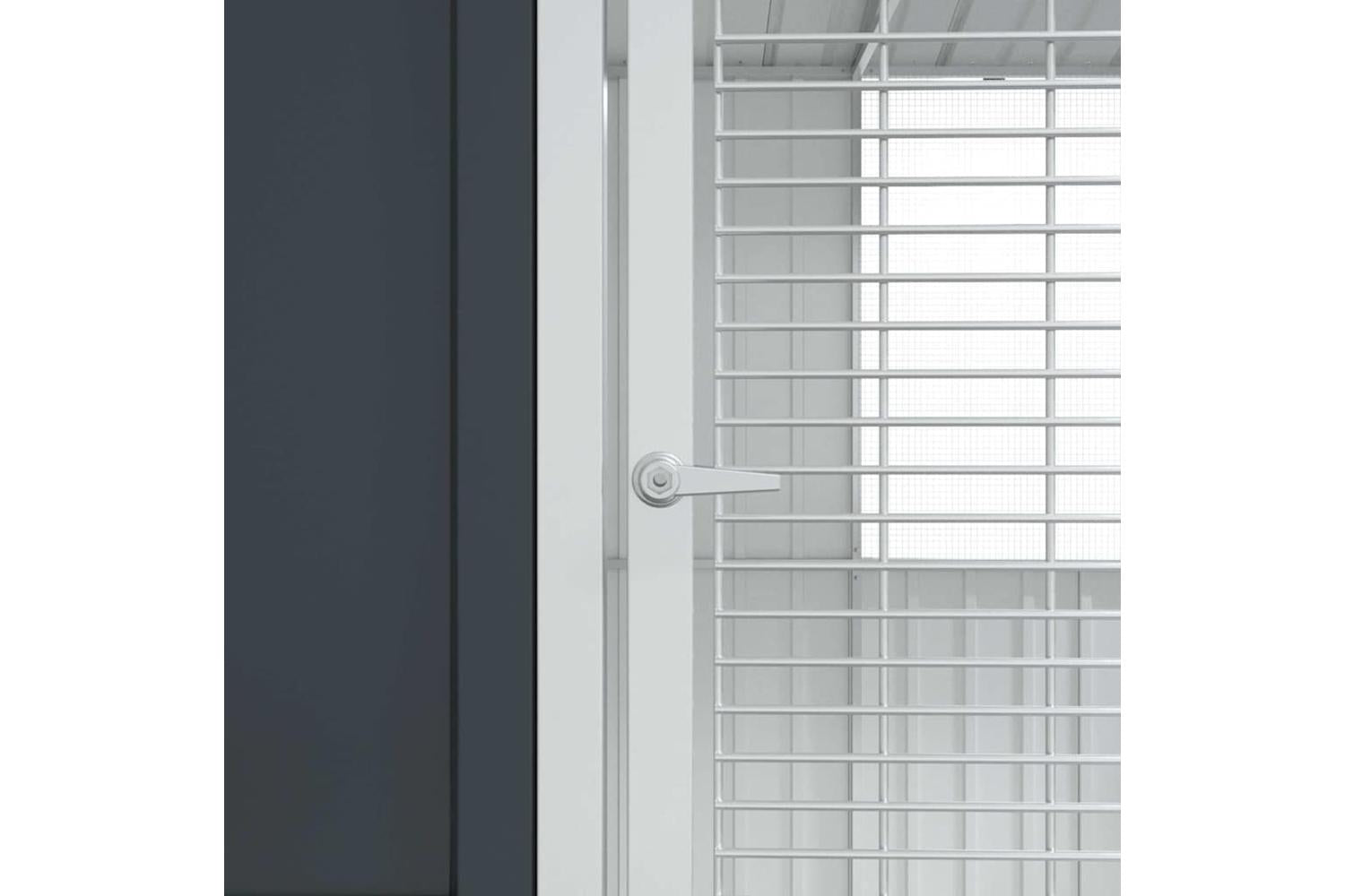 Bird Cage Anthracite 315 X 167 X 200 Cm Galvanised Steel-9