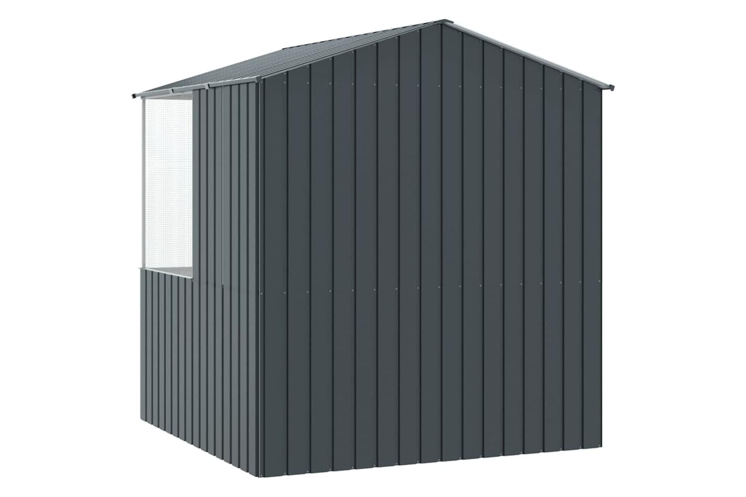 Bird Cage Anthracite 215 X 209 X 230 Cm Galvanised Steel-5