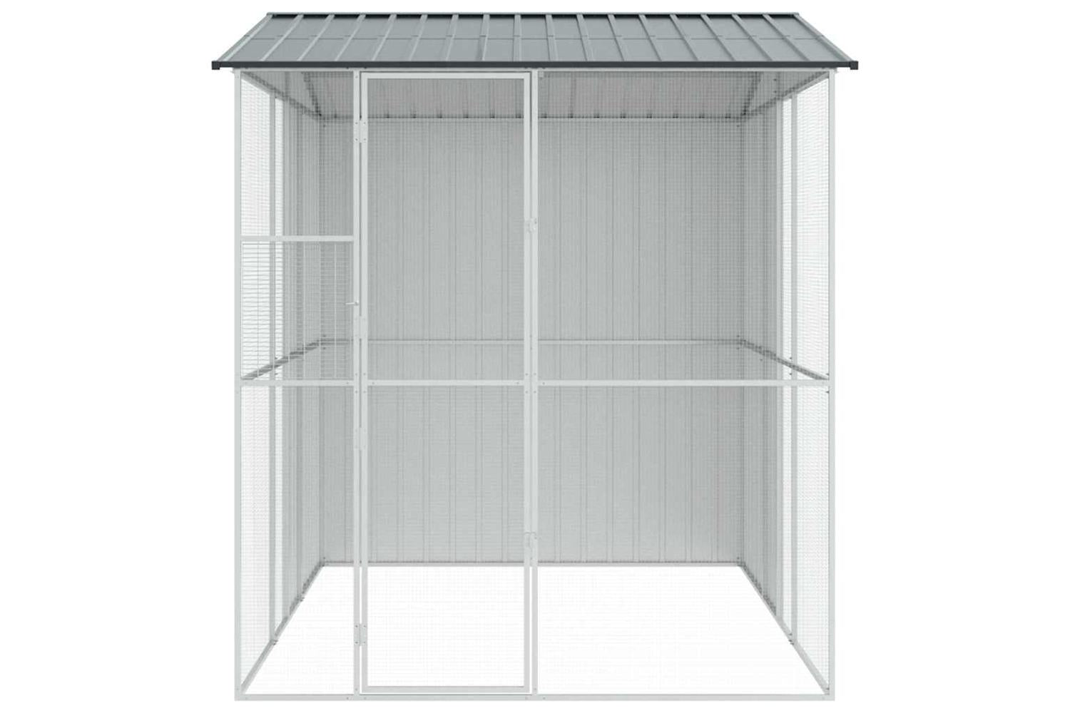 Bird Cage Anthracite 215 X 310 X 247 Cm Galvanised Steel-6