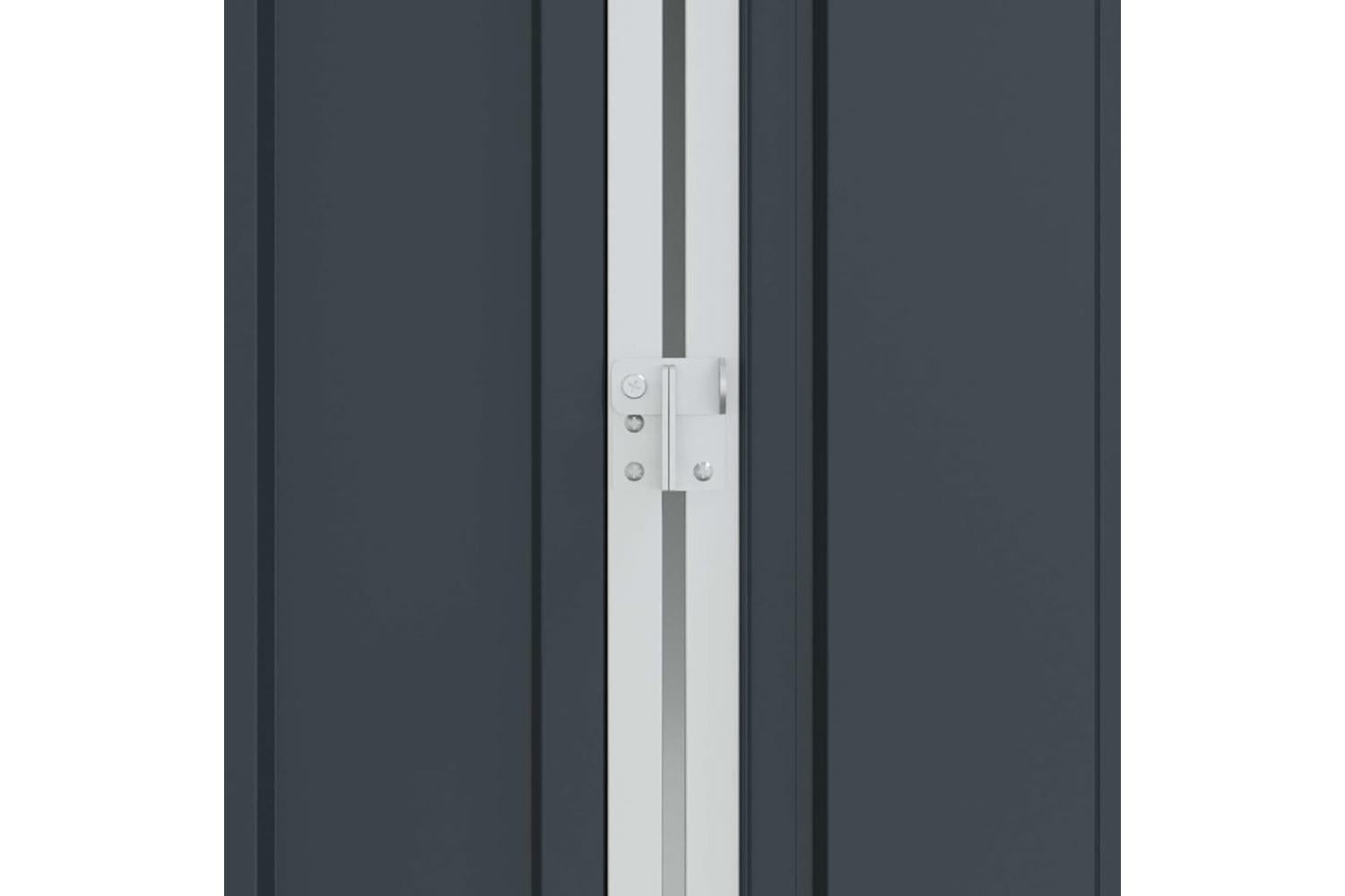 Bird Cage Anthracite 215 X 112 X 141 Cm Galvanised Steel-8