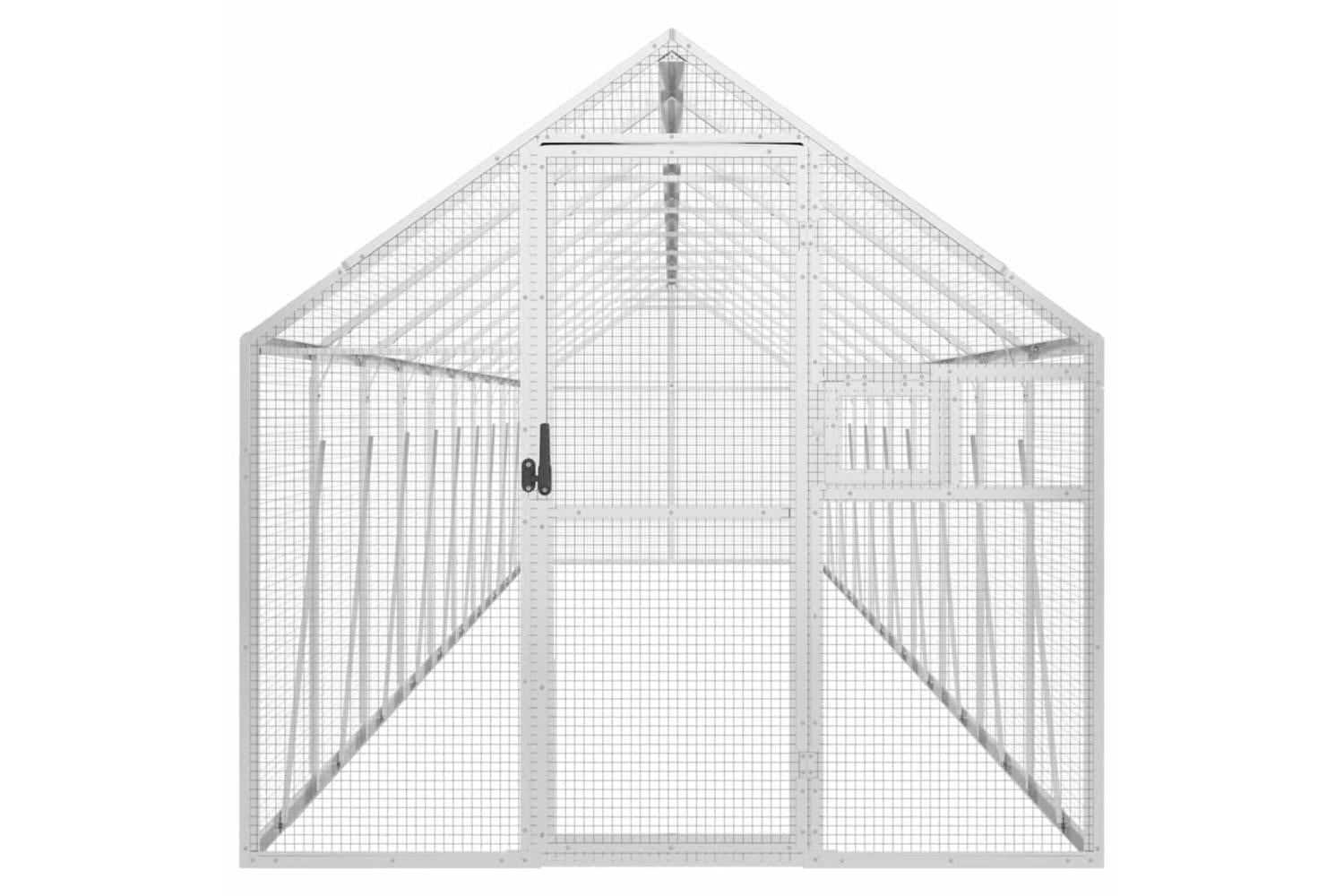 Aviary Silver 179x10x185 M Aluminium-3