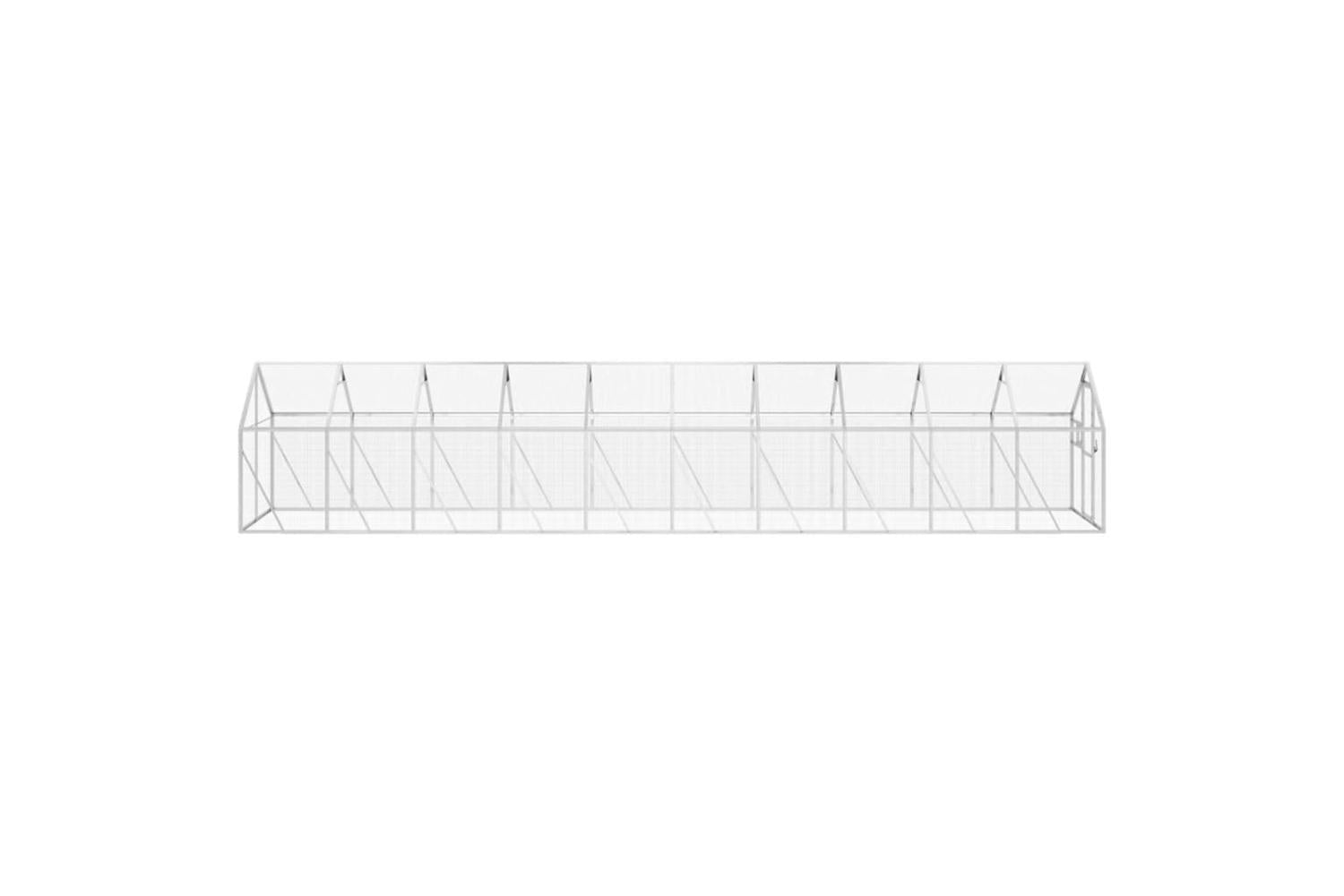 Aviary Silver 179x10x185 M Aluminium-4