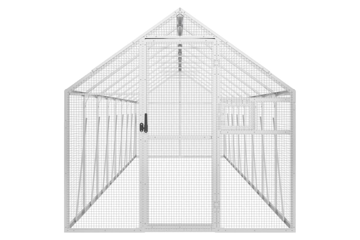 Aviary Silver 179x8x185 M Aluminium-3