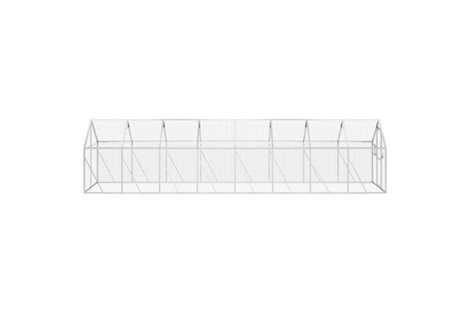 Aviary Silver 179x8x185 M Aluminium-4