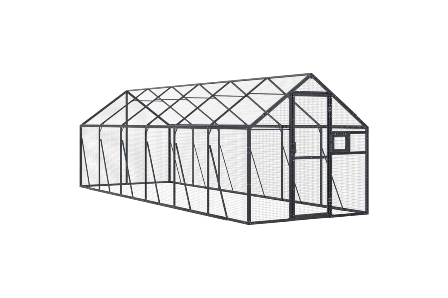 Aviary Anthracite 179x6x185 M Aluminium-2