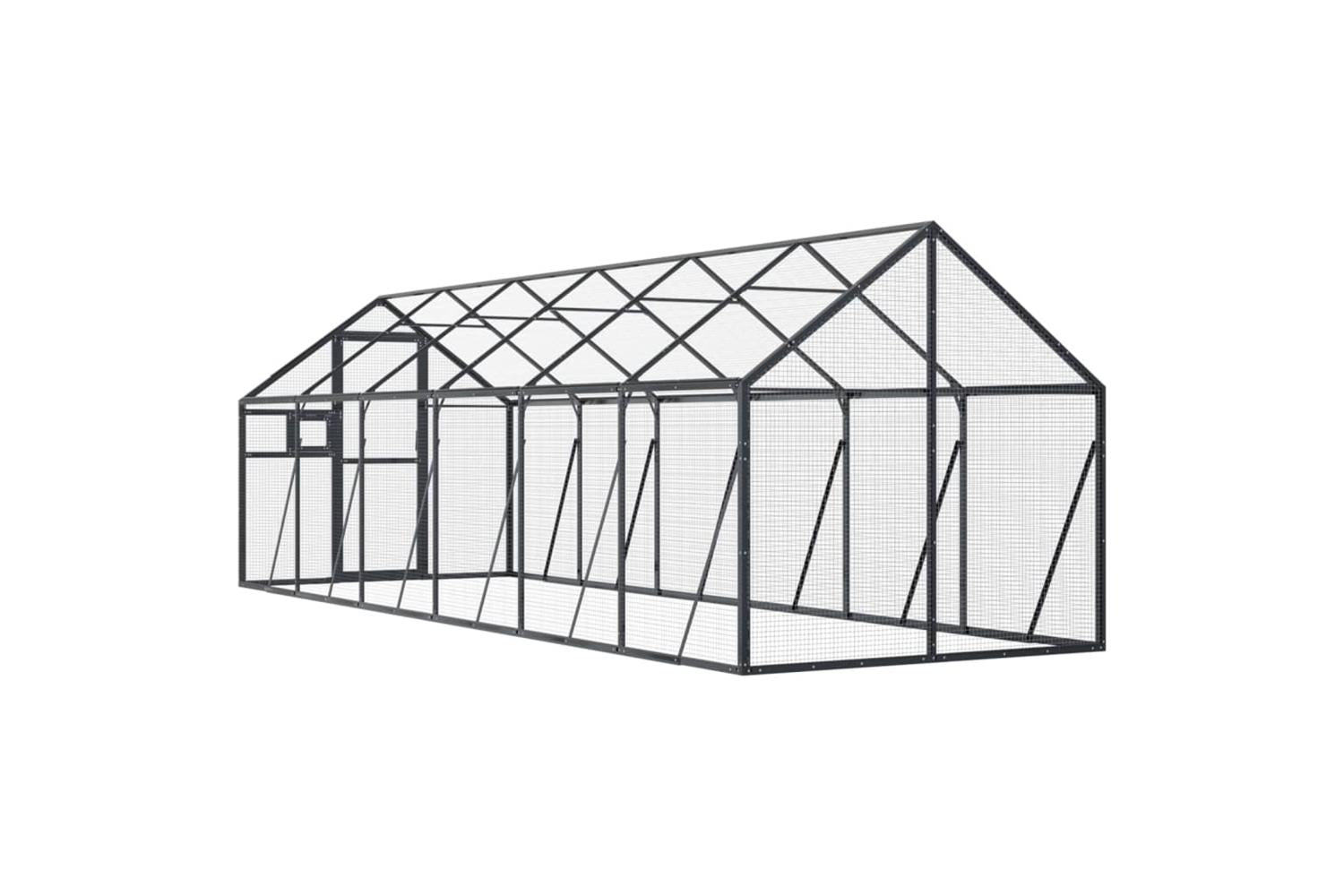 Aviary Anthracite 179x6x185 M Aluminium-5