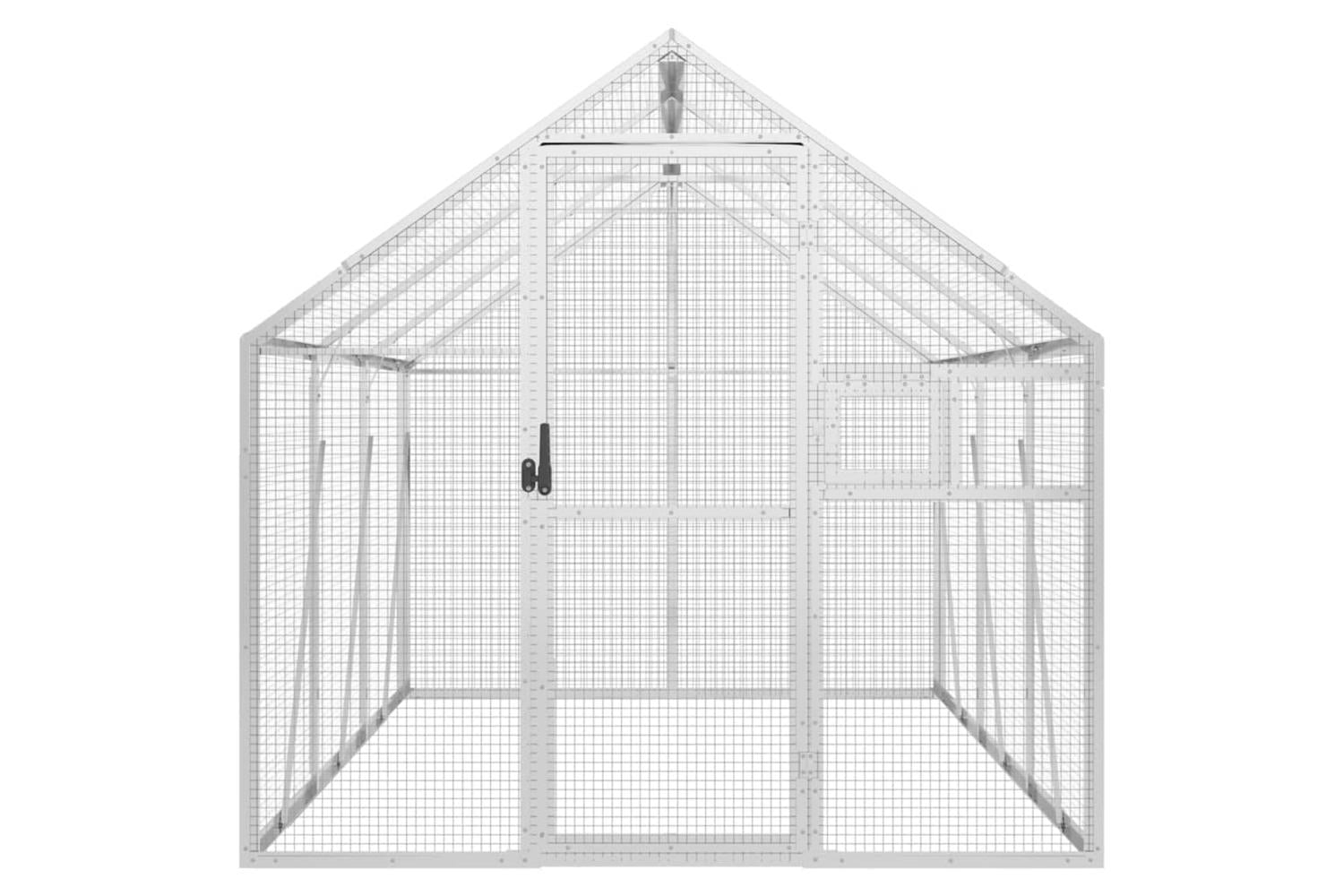 Aviary Silver 179x3x185 M Aluminium-3