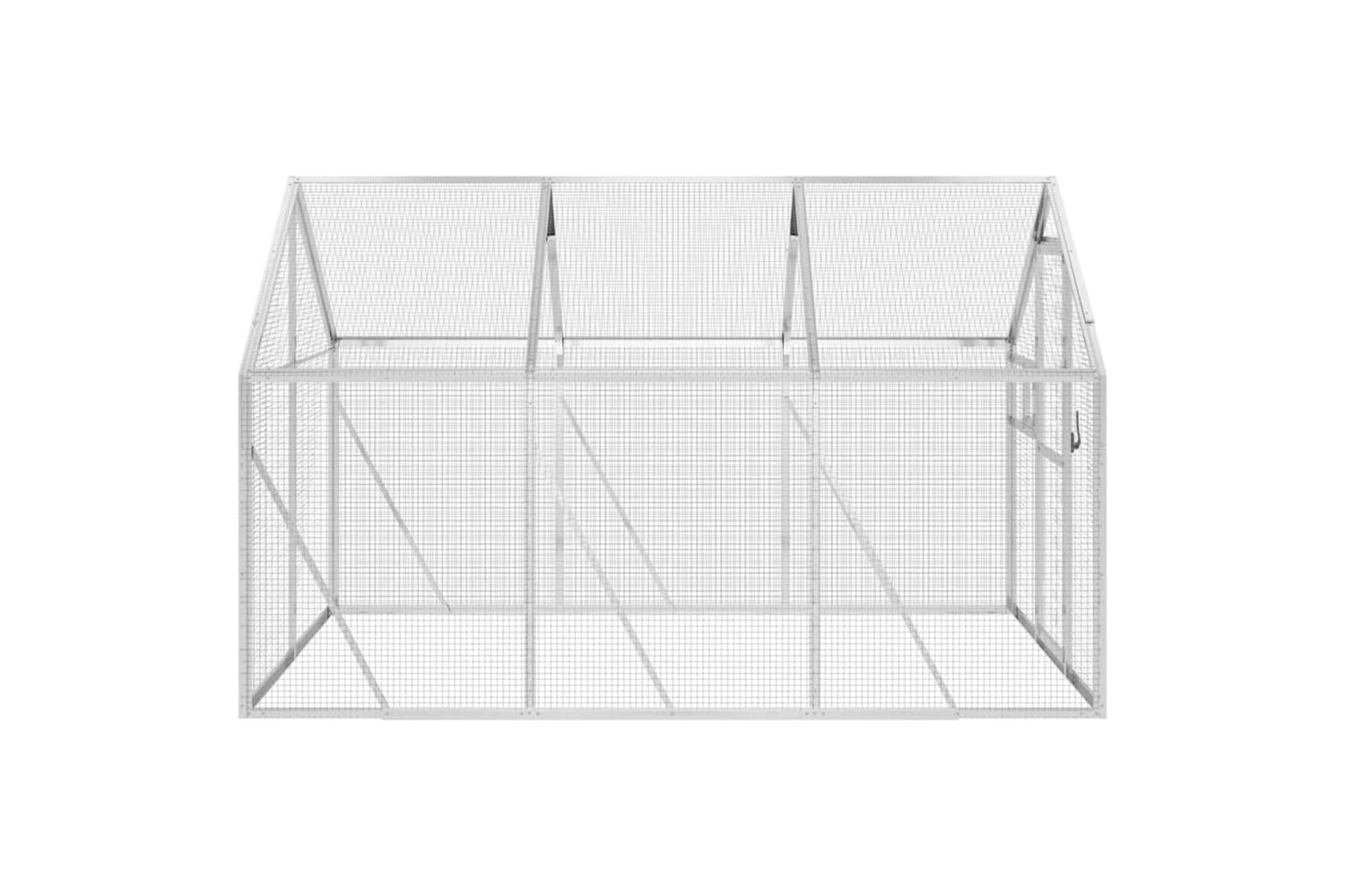 Aviary Silver 179x3x185 M Aluminium-4