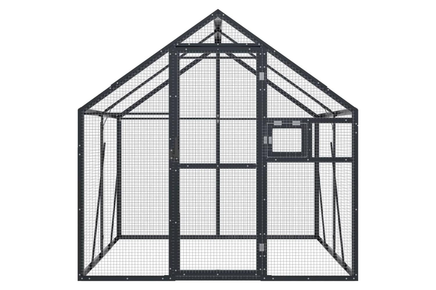 Aviary Anthracite 179x2x185 M Aluminium-3