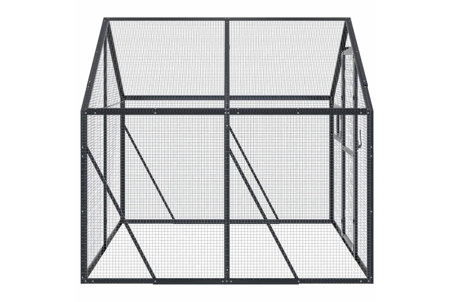 Aviary Anthracite 179x2x185 M Aluminium-4